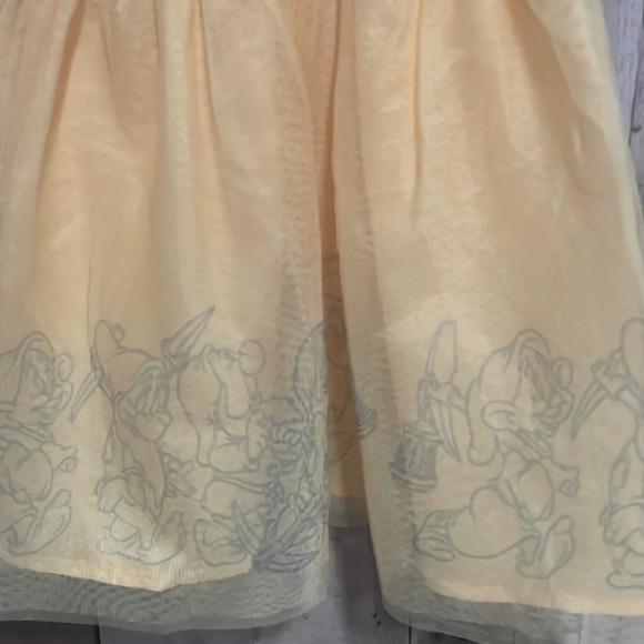 Disney Princess Girls Toddler Cosplay Dress Snow White Yellow size small NEW - Picture 6 of 9